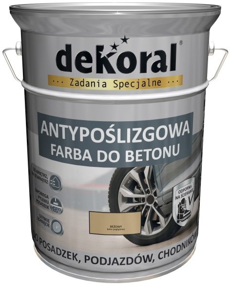 Farba Akrylit B beżowy 5 l