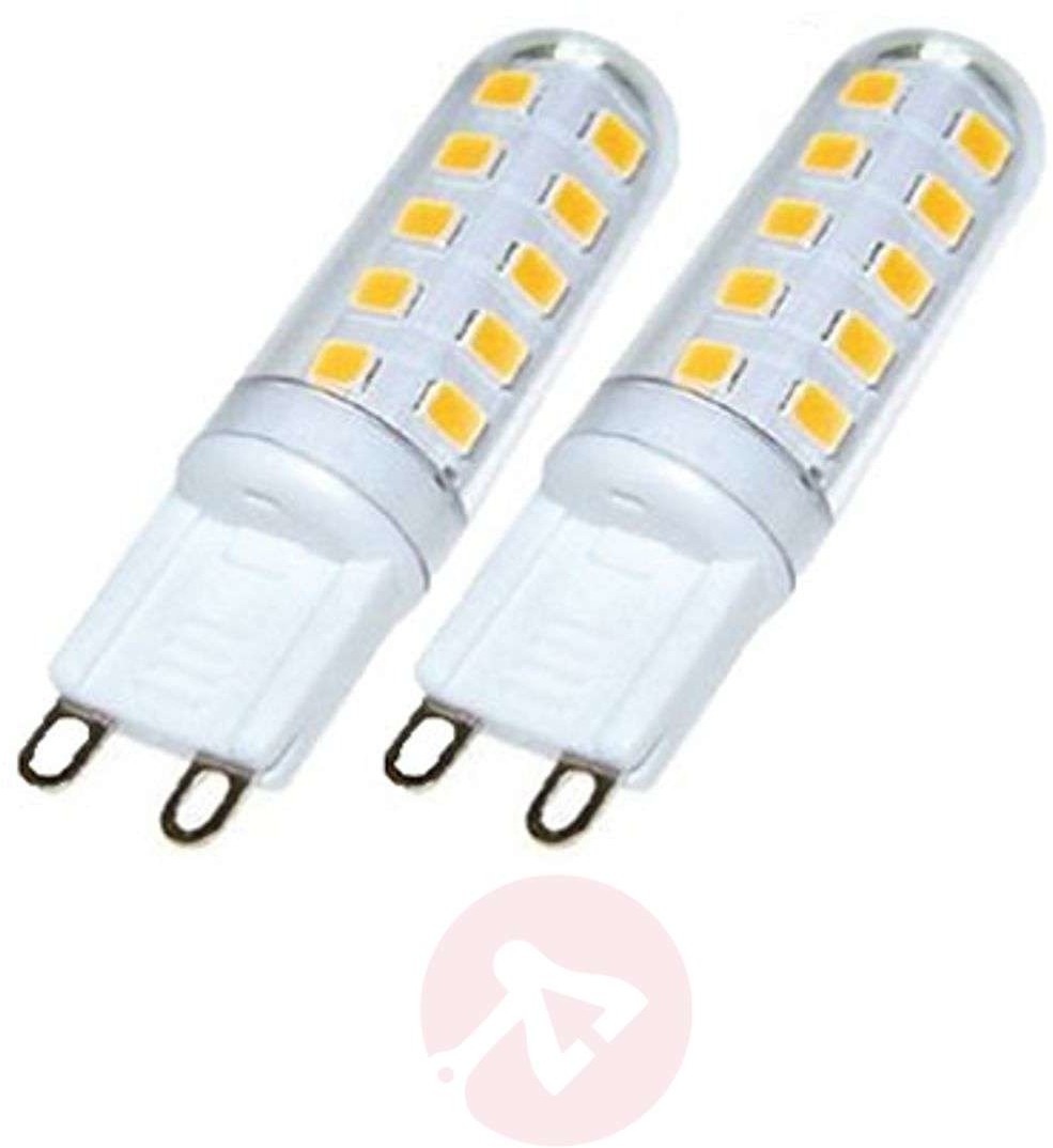 Trio Leuchten Żarówka ze sztyftem LED G9 3W, dwupak, ściemniana