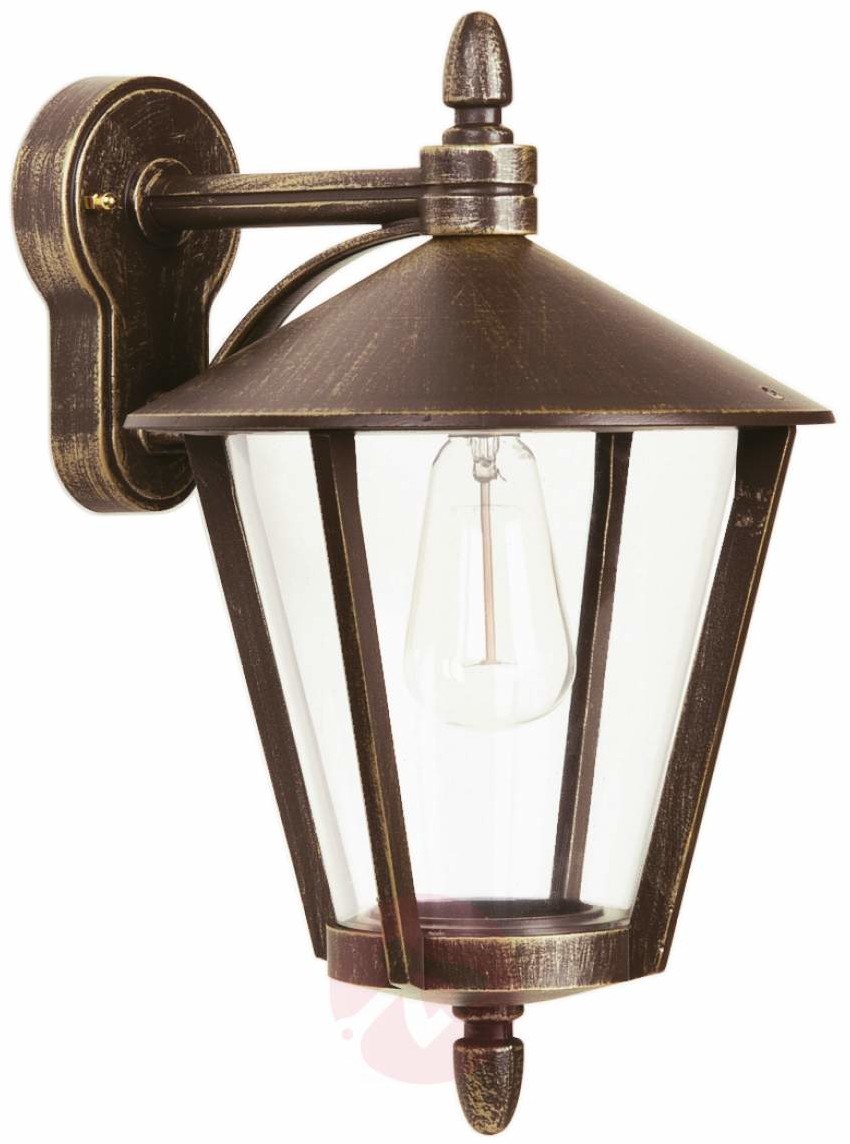 Albert Leuchten Stylowa zewnętrzna lampa ścienna 665 B