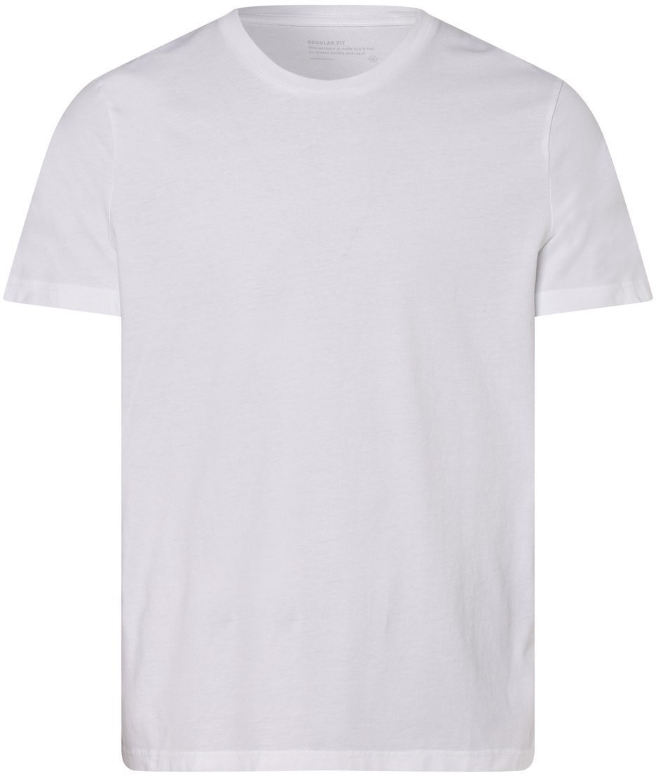 ARMEDANGELS ARMEDANGELS - T-shirt męski  Jaames, biały