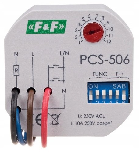 F&F Przekaźnik Czasowy PCS-506