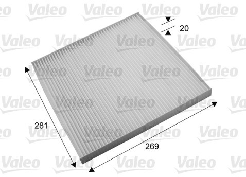 VALEO Filtr, wentylacja przestrzeni pasażerskiej 715703