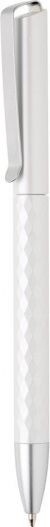 NoName X3.1długopis kulkowy ABS/metal 14 x 1 cm biały twm_447522