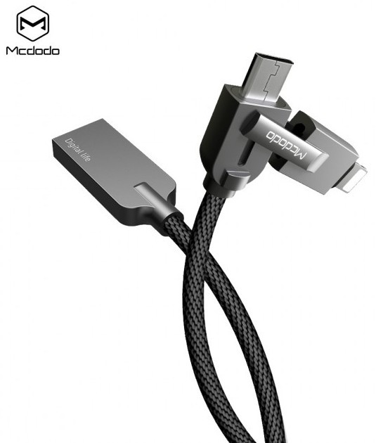 MCDODO MCDODO Kabel USB Lightning/Micro USB MCDODO 1.2 m CA-3911 CA-3911
