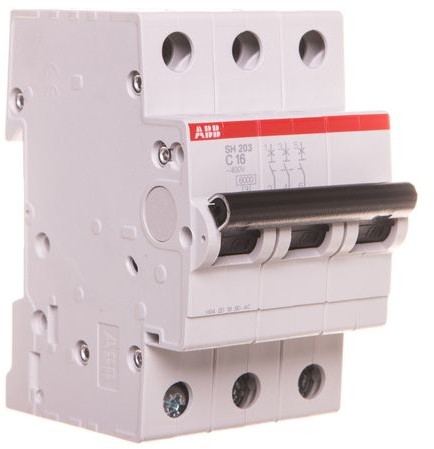 ABB Wyłącznik nadprądowy 3P B 25A 6kA AC S203-B25 2CDS253001R0255