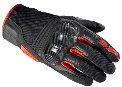 SPIDI C69 014 TX-2 Skórzane rękawice motocyklowe czerwone : Rozmiar - S SD-C69-014-S