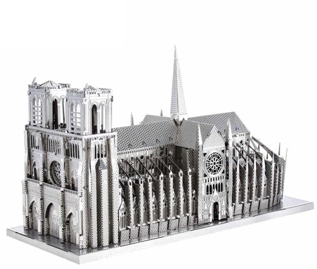 ICONX Laserowo cięty model 3D Notre Dame de Paris 575003 Eureka