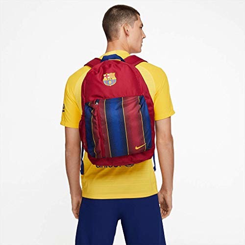 NIKE Nike Dziecięcy plecak FC Barcelona Stadium, Noble Red/Loyal Blue/Varsity Maize, ok. 46 x 30,5 x 12,5 cm CK6683