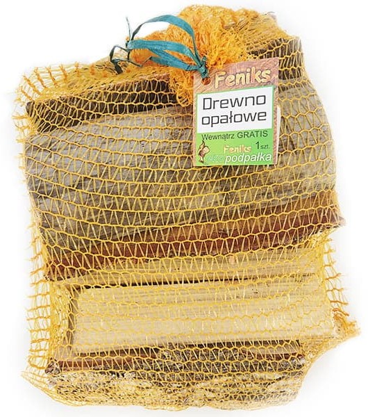 Feniks Drewno opałowe 20l + gratis 1 podpałka Feniks Drewno opałowe