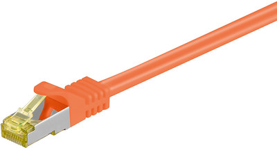 MicroConnect MicroConnect S/FTP CAT7 3m Orange LSZH SFTP703O