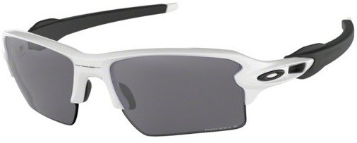 Oakley Flak 2.0 XL oo9188 81 PRIZM Biały polerowany czarnym spolaryzowanego okulary przeciwsłoneczne 030OK064 WBLK