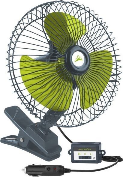 Carmotion Wentylator metalowy 20 cm 24V/21W obrotowy uniwersalny 836-uniw
