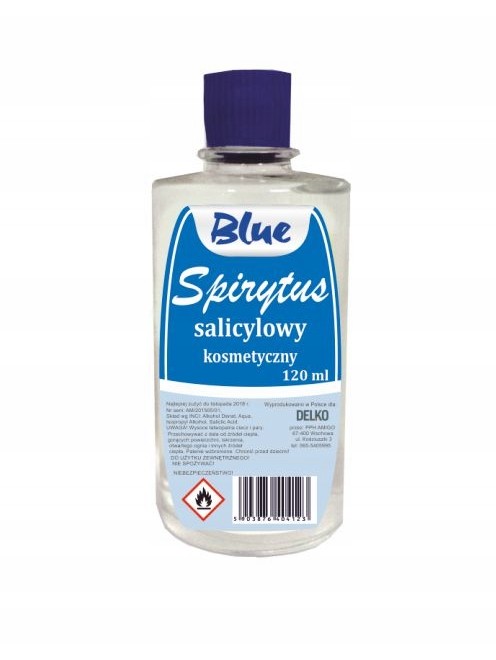 Spirytus Salicylowy Kosmetyczny Blue 120ML