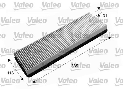 VALEO Filtr, przewietrzanie przestrzeni pasażerskiej 715646