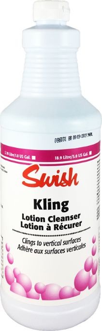 Swish Swish Kling Krem z drobinami ściernymi do mycia łazienki 946 ml KLING
