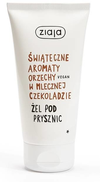 Ziaja Świąteczne Aromaty Orzechy w mlecznej czekoladzie Żel pod prysznic 160ml 62747-uniw
