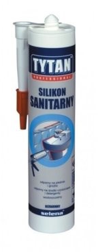 Tytan Silikon sanitarny Professional bezbarwny 310 ml SIT-NS-XX-031