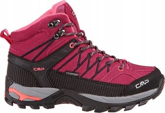 CMP Buty damskie RIGEL MID WMN TREKKING SHOE WP MAGENTA-ANTRACITE r 40 3Q12946-06HF 3Q12946-06HF