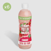 MyVegan Clear Vegan Protein Water - 6 x 500ml - Butelka - Truskawka