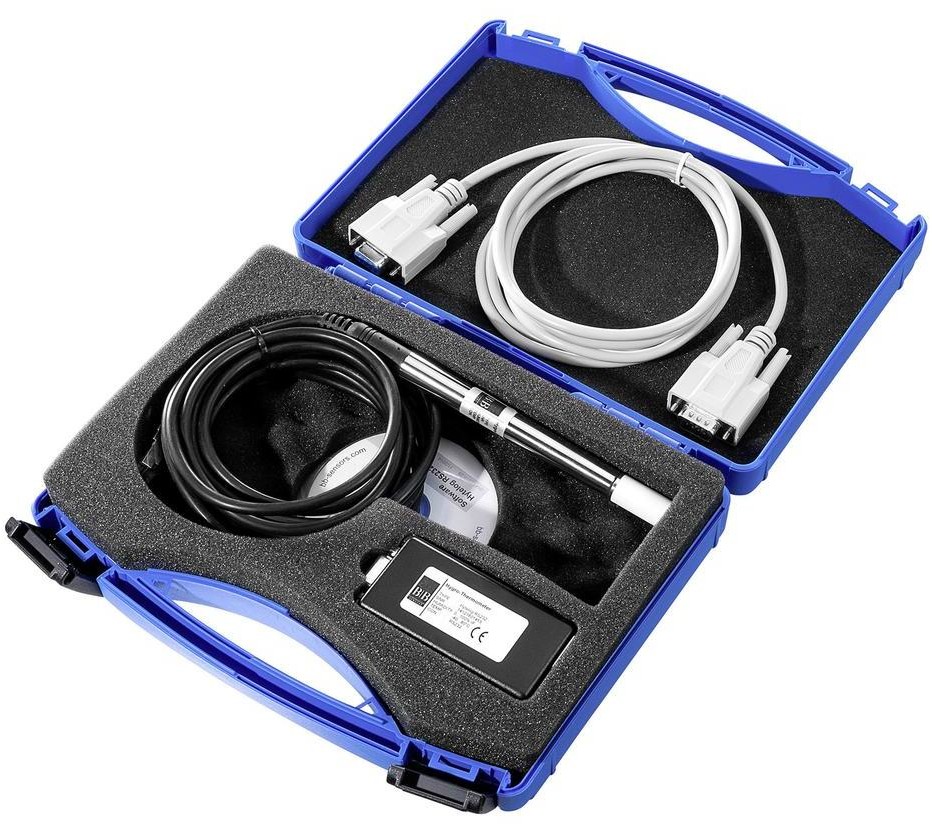 B+B Thermo-Technik Czujnik wilgotności i temperatury B+B Thermo-Technik Wilgotność/temp.Czujnik ze stali nierdzewnej USB CON-HYTE-LOG-USB