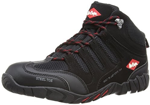 Lee Cooper Workwear S1P Boot, Adult Unisex obuwie ochronne, 44 EU, czarny LC020-10