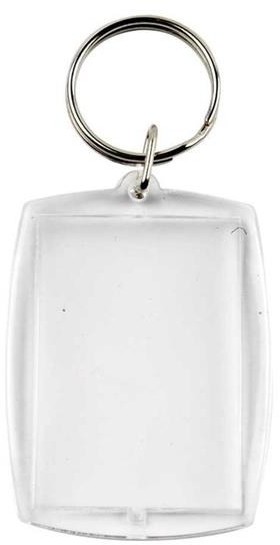 Creativ Plastikowy brelok z ramką - prostokąt 51268