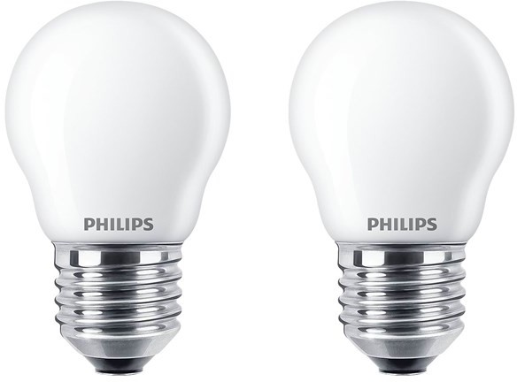 Philips Żarówka światła LED LED CLASSIC 40W P45 E27 WW FR ND 2PF/6 E27 929001345757