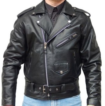 Prospeed Ramoneska Męska Kurtka Skórzana Motocyklowa 5XL 3001