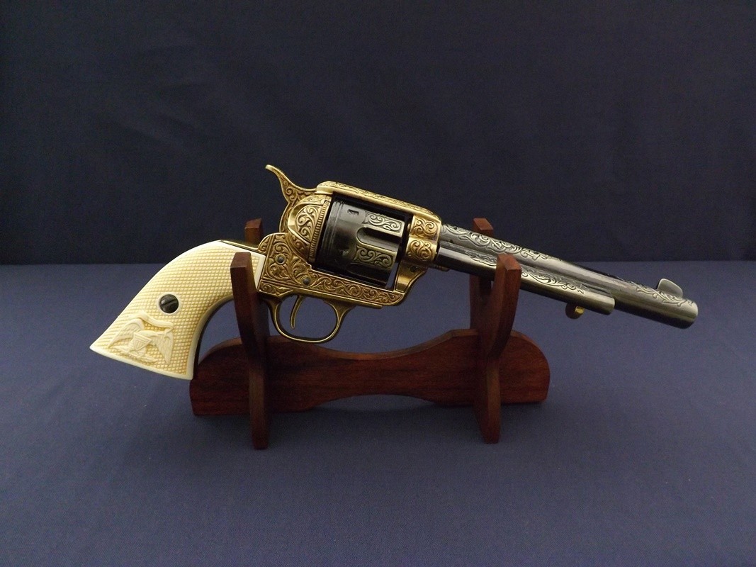 Denix SA REPLIKA REWOLWER KAWALERYJSKI S.COLT NA STOJAKU MODEL B-1281+801 B-1281+801