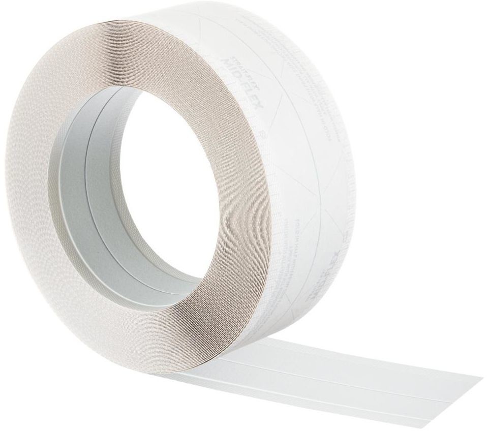 MID-FLEX CENTER-FLEX Taśma do płyt gipsowo-kartonowych z wkładką kompozytową szara 15 mb Center-Flex