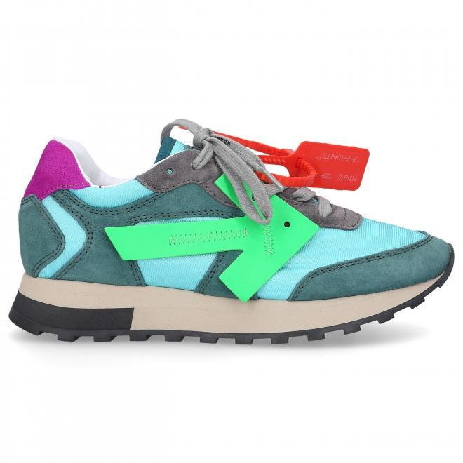 Off-White Off-White Trampki niskie HG RUNNER skóra cielęca zamsz