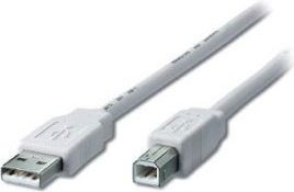 Vedimedia Kabel USB A/B męsko-męski 3.0 m szary V8023438 V8023438