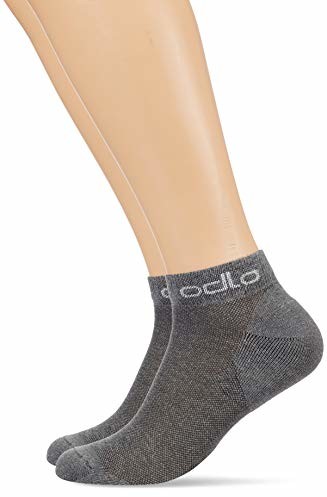 Odlo Socks Low Active 2 Pack skarpety, szary, 39-41