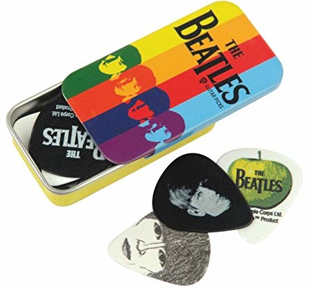 Planet Waves 1CAB415BT2 Beatles Signature Guitar Pick Tins Stripes 1CAB4-15BT2
