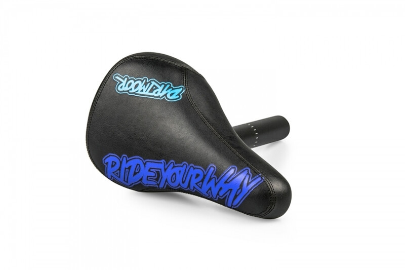 Dartmoor Fatty Combo Saddle with Seatpost 27,2mm 200mm, black/space blue 2021 Siodełka Downhill, Freeride, Dirt i BMX DM0043_02
