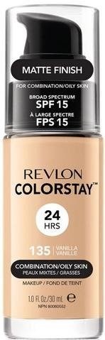 Revlon Colorstay 24Hrs Podkład Z POMPKĄ do cery tłustej i mieszanej 135 Vanilla 30ml 44253-uniw