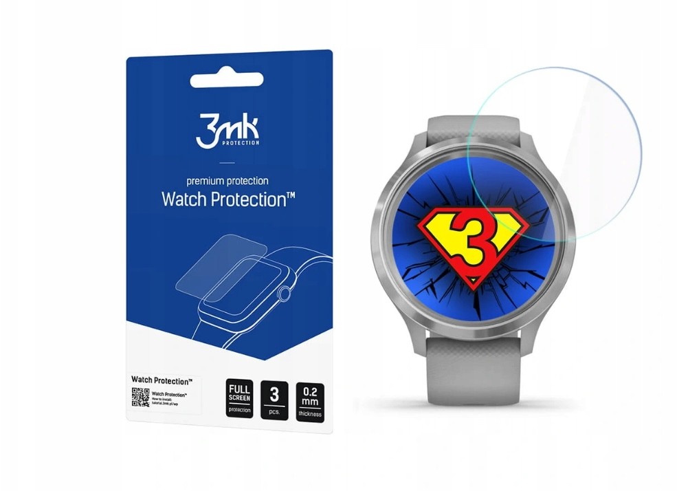 GARMIN 3mk Folia szkło ochronne Vivomove 3 3szt