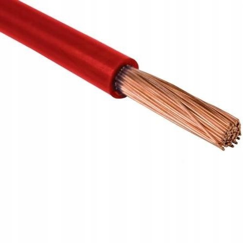 Conotech kabel linka Lgy H07V-K 1x4mm2 Czerwony 1MB