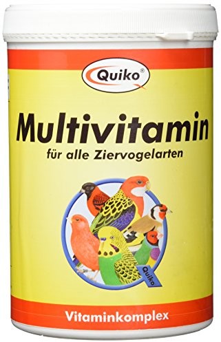 Quiko Kompleks quiko multivitamin  witamin w postaci proszku do wszystkich rodzajów ptaków ozdobnych, puszka 200117