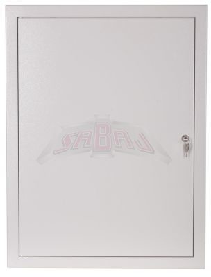Sabaj System Rozdzielnica modułowa 4x24 podtynkowa 96 modułów IP31 525x715x127 Biała z zamkiem RPSM 96 Z 4X24