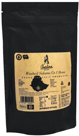 Barbera Washed Sidamo Gr. 1 Bona 0,25 kg 3847