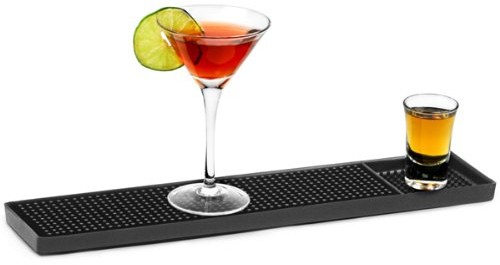 drinkstuff _ _ _ _ _ _ _ _ _ _ @  gumowa mata pręta 38,1 cm, barschienen bieżnik na szklanki