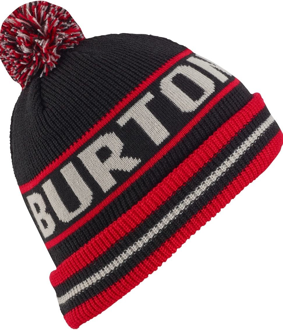 Burton czapka zimowa ęca TROPE BOYS BEANIE TRUE BLACK RED