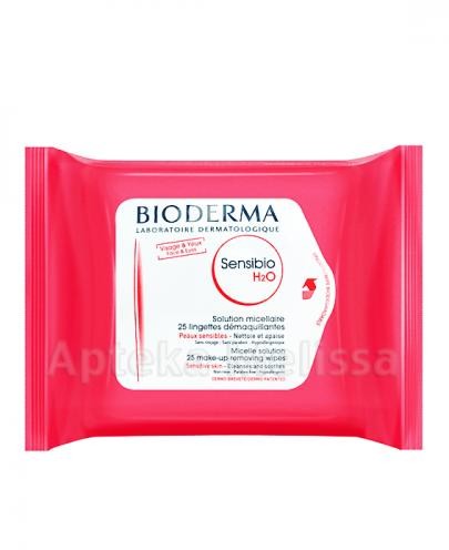 Bioderma NAOS POLAND SP Z O.O SENSIBIO H2O Chusteczki do demakijażu 25 szt 7071847