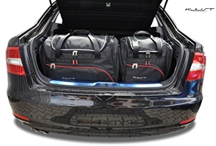Kjust Carbags Auto kieszenie zestawy Skoda Superb Sedan, II, 2008  2015 Car Fit Bags univ