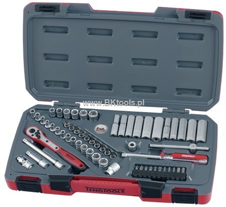 TENG TOOLS TENGTOOLS ZESTAW KLUCZY NASADOWYCH 1/4