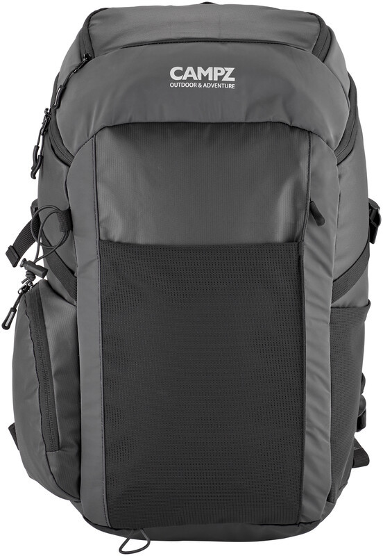 CAMPZ CAMPZ Daypack 28l, czarny/szary  2022 Plecaki szkolne i turystyczne CAMPZ-2330L