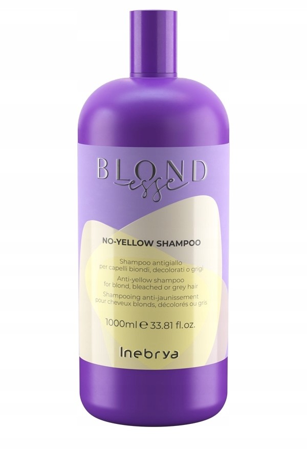 Inebrya BLONDESSE NO-YELLOW Szampon BLOND 1000ml