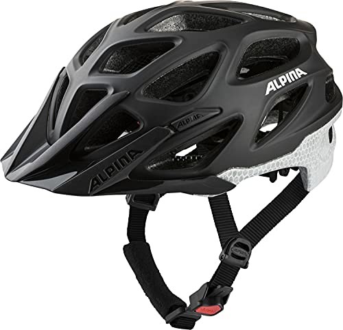 Alpina Unisex - Dorośli, MYTHOS REFLECTIVE Kask rowerowy, black reflective, 52-57 cm A9770139