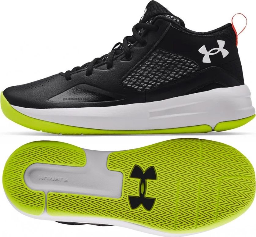 Under Armour Buty koszykarskie UA Lockdown 5 3023949 002 3023949 002 czarny 47 1/2 3023949 002